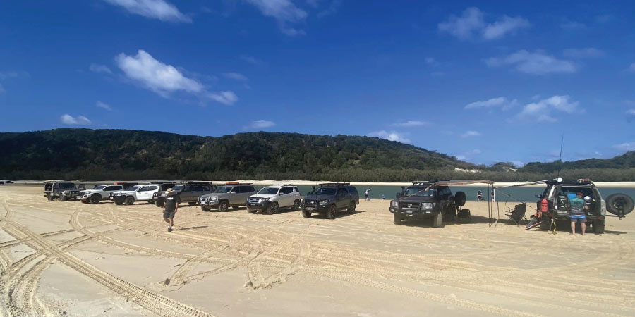 QLD 4x4 Club Double Island Point & Cooloola Beach Camping