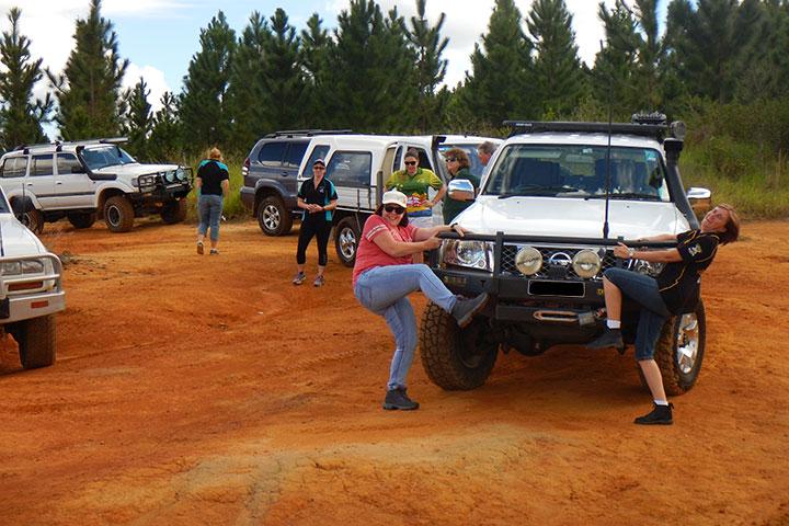Sample caption Brisbane 4WD Ladies Driver Training May 2017