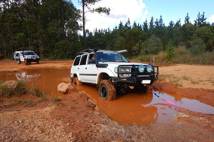 Brisbane 4WD Club Ladies Driver Training May 2017