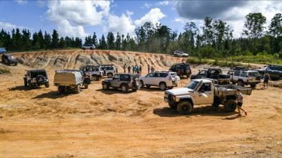 Glasshouse Mountains with Queensland 4x4 Club April  2017