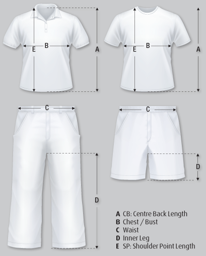 JBS sizing chart