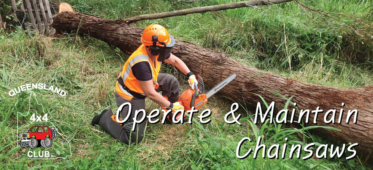 Chainsaw Course May 2020  *** CANCELLED ***